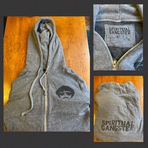 Spiritual Gangster Zip Up Hoodie (M)